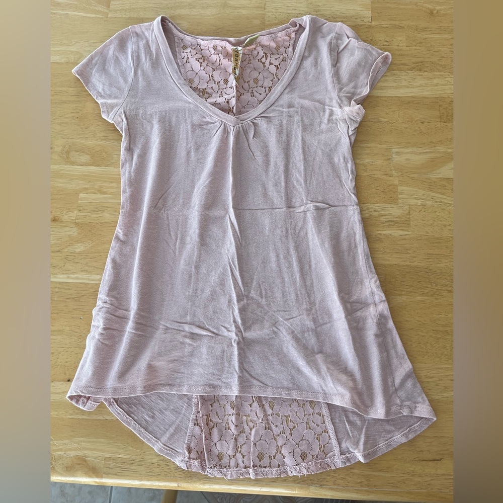Super soft, Muted pink tee
